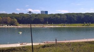 Комсомольский пруд и Пионерский пруд-каток. Территория отдыха в центре Ставрополя.