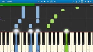 Елка - Грею счастье (на пианино Synthesia)