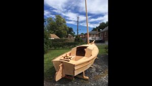 Weekender Sailboat Construction and launch