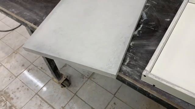 Тумбочка ikea и бетонная столешница