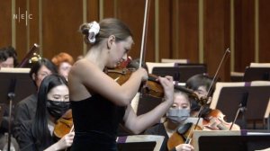 Sibelius: Violin Concerto in D minor - 1st Movement | Maria Ioudenitch, NEC Philharmonia