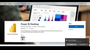 Download Power BI Desktop application