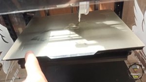 Магнитный стол PEI для 3D-принтера Flyingbear Ghost 5, калибровка Часовым Индикатором