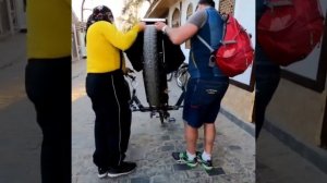 Максоход Евпатория :) камушек застрял :)