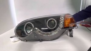 Тюнинг фары Honda HR-V темные