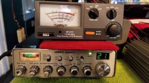 RM ITALY KL 505V AMPLIFIER with the stock uniden grant XL