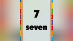 6 УРОК. LET'S COUNT FROM 1 TO 10. СЧЕТ ОТ 1 ДО 10. английский для детей с нуля для начинающих