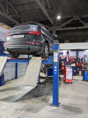 Замена масла в АКПП Audi Q5 ZF 8hp55