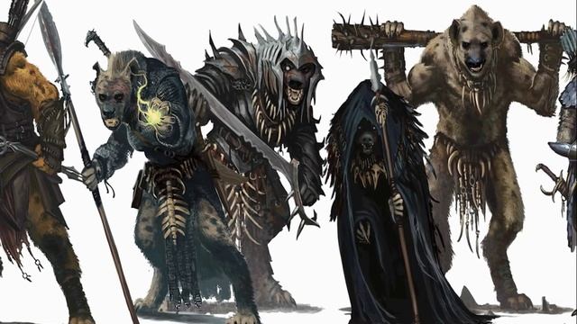 Мир Фэнтези. Бестиарий. Мифологические существа - Гноллы. смотреть онлайн