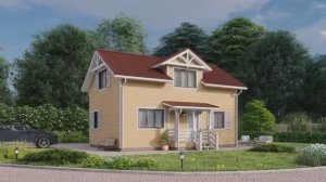 Каркасный дом Енисей 7х9