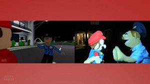 SML Movie vs SML ROBLOX: Locked Out ! Side by Side