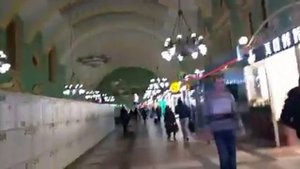Железнодорожный Казанский вокзал в Москве