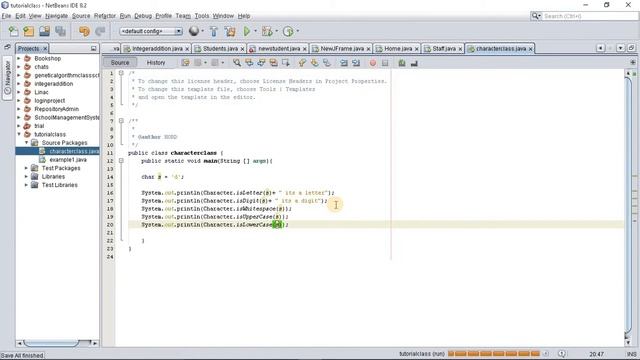 Java programming tutorial with Official Hord - Character Class (Methods on Uppercase and Lowercase) смотреть онлайн