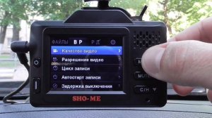 Обзор функций кнопок комбо устройства SHO-ME Combo Super Smart