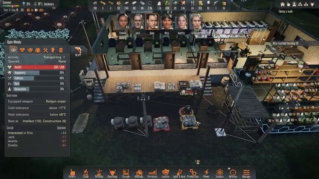 COVERED STORAGE & WATERSIDE DEFENCE | Stranded: Alien Dawn Gameplay | S1 15 смотреть онлайн