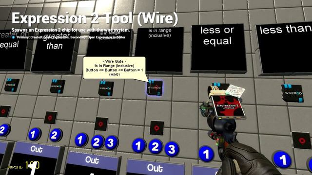 #1 Туториалы по Garry's mod: Wiremod. Gates and E2. Comprassion.