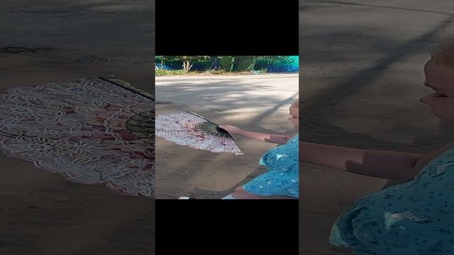 Арина и веер