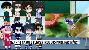 Naruto's friends react to Naruto as Goku | Gacha Art