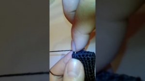 Петух - новогодний подарок, урок 9, ч.1, вязание хвоста