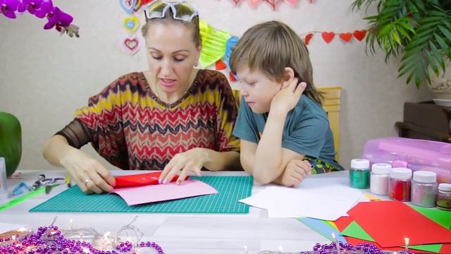 Открытка Маме на день Рождения своими руками ❤️Подарок на День Матери из бумаги