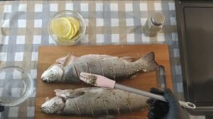 Очень вкусная рыба Палия(Голец)запеченная в духовке! Универсальный маринад для рыбы, мяса и овощей!