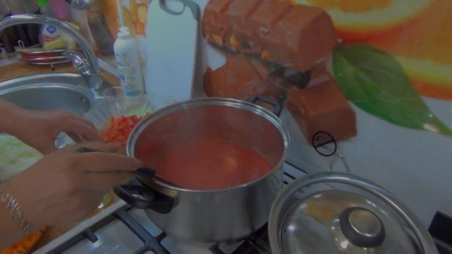 Фаршированный перец на зиму. Домашняя бюджетная консервация. Закуска два в одном. смотреть онлайн