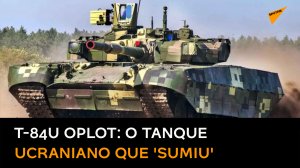 Tanque 'sumido': por que os militares ucranianos não usam seu T-84U Oplot?