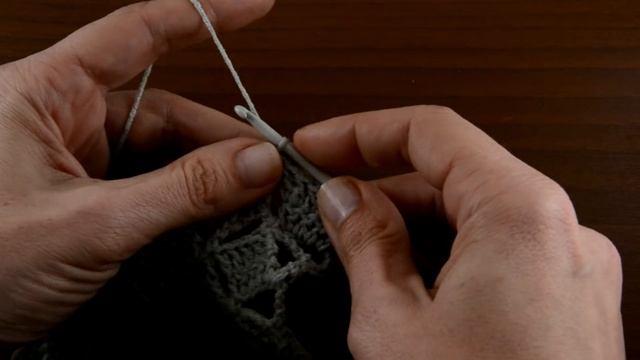 ♦ Геометрический узор крючком Квадраты И Клеточки • ellej смотреть онлайн