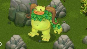 Как поёт Монстр избалолист из игры My Singing Monsters