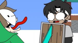 Dream's Minecraft Manhunt In A Nutshell ANIMATED