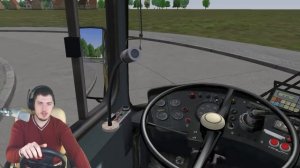 OMSI 2 - РАБОТАЮ ВОДИТЕЛЕМ АВТОБУСА в OMSI 2 + РУЛЬ Logitech Driving Force GT