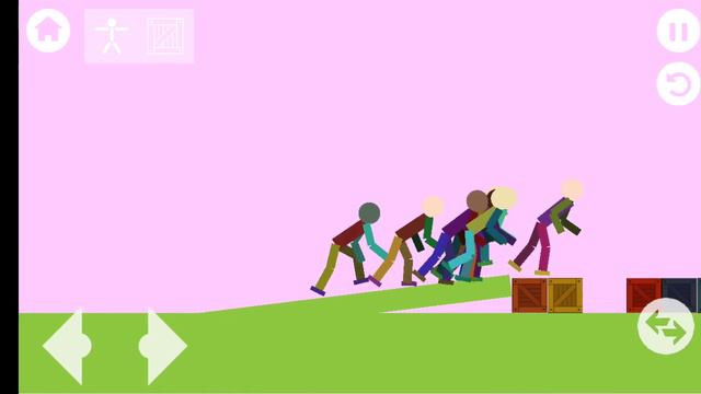 Кто быстрее в игре Geometry people ragdoll playgr смотреть онлайн