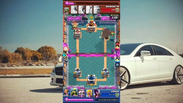 Игрок облажался в конце боя в Clash royale. Прикол. смотреть онлайн