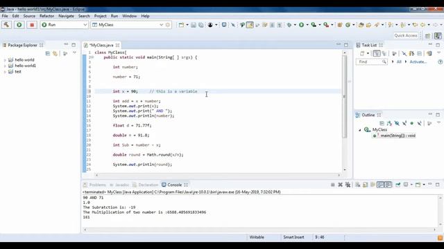 Java Programming Tutorial - 3.1 || Rounding Numbers in Java || Comments in Java смотреть онлайн