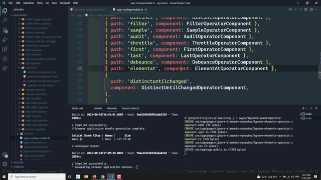 38. RxJS IgnoreElements Operator. Learn RxJS Filtering Category IgnoreElements Operator - RxJS. смотреть онлайн