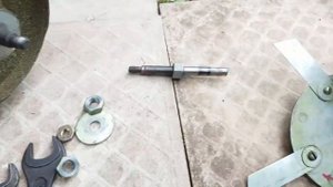 YUFE yuri Триммер STIHL вместо лески самодельная насадка.