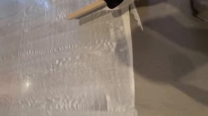 Application tips to troweling on Bona Craft Oil 2K Oil.  Adding that white accent to the soft grain