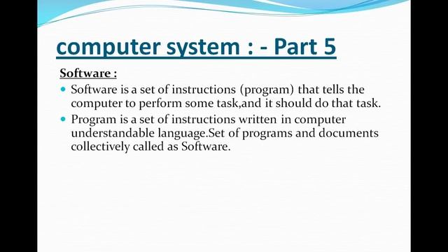 Computer Hardware & Computer Software, Computer Basics Tutorial Part 5