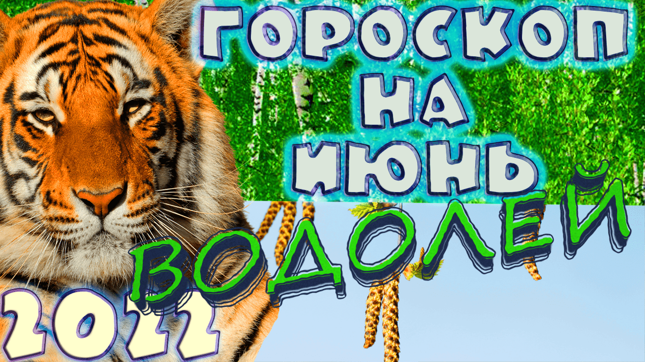 ВОДОЛЕЙ ♒ - ГОРОСКОП НА ИЮНЬ 2️⃣0️⃣2️⃣2️⃣ от астролога Таши Игошиной и водяного Тигра