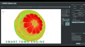 Томографическая реконструкция грейпфрута | Smart Tomo Engine 2.0