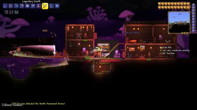 Terraria how to get Blood Moon (EASY) | Terraria how to summon Blood Moon | Terraria 1.4.4.9 смотреть онлайн