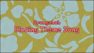 SpongeBob Music - Closing Theme Song