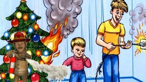 физминутка "Осторожнее с огнем..."