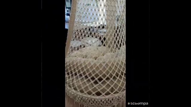 подвесной кресло-гамак. смотреть онлайн