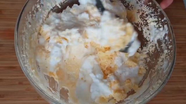 Кокосовый бисквит без муки
