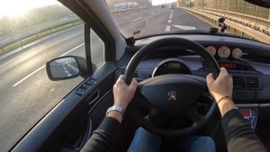 2006 Peugeot 807 [2.0 HDi 136HP] | POV Test Drive #966 Joe Black