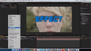 Применение Эффектов в After Effects