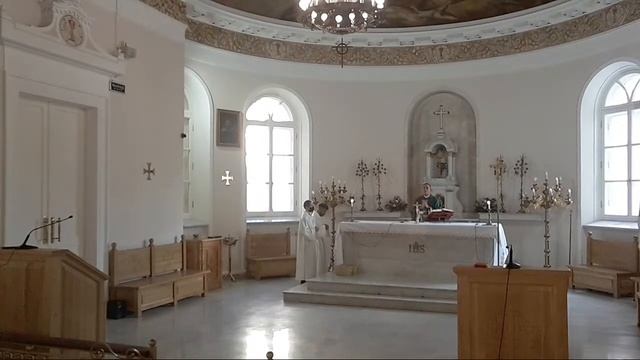 28 Рядовое Воскресенье. 10.10.2021г . 20 лет священства о. Фернандо Вера. Сумма В 12.30 смотреть онлайн