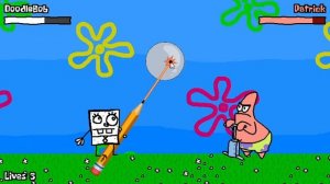 DoodleBob and the Magic Pencil DX|Jellyfish fields & Patrick boss fight