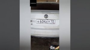 Парящий гос. номер / Рамки для номеров автомобиля Plexiclick / Невидимые номерные рамки / Быстросъём